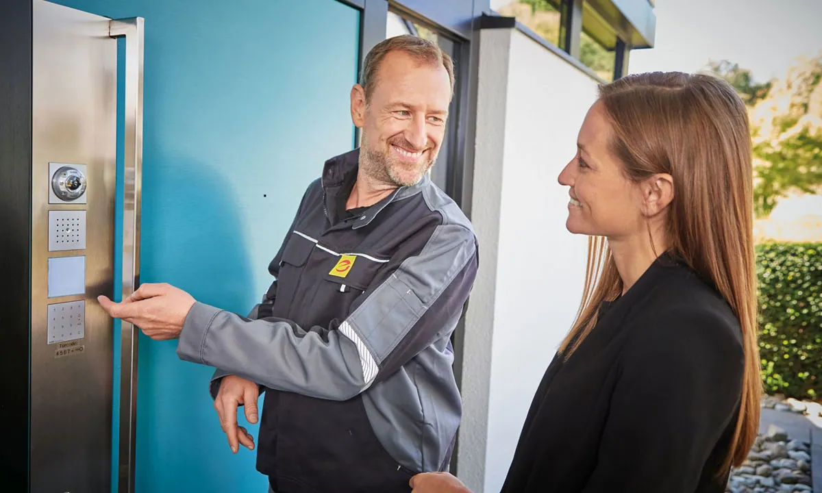 Beratung - Türsprechstation mit Videoüberwachung &middot; ABE Elektrotechnik GmbH